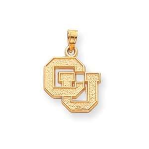  14k Collegiate University of Colorado Charm   JewelryWeb Jewelry