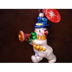 Christopher Radko Christmas Ornament On the Snowbeat