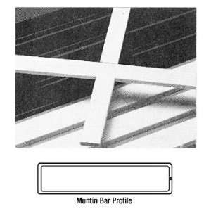   /CRL White 3/16 x 3/4 Muntin Bar   12 ft long