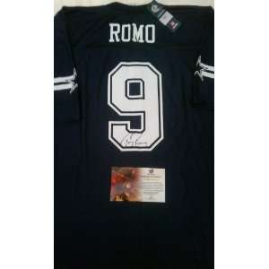  Tony Romo Signed Dallas Cowboys Jersey 