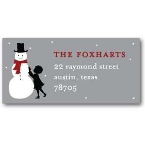  Holiday Return Address Labels   Sibling Silhouettes By 