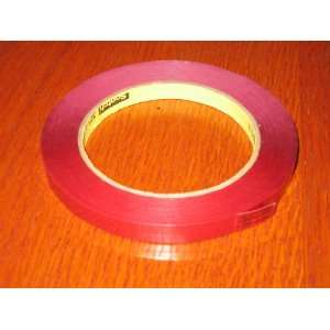   371 .8 x 100m Red Scotch Box Sealing Tape (1 roll)