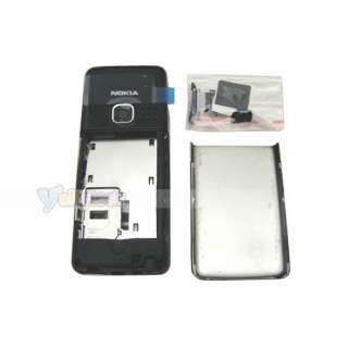 New For Nokia 6300 black housing faceplate cover case  