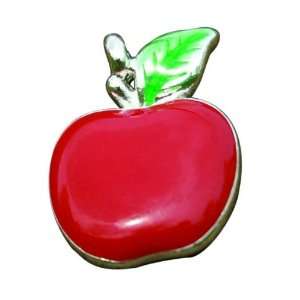  Equicharms Red Apple Equicharm, Pewter, One Size Sports 