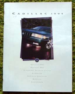 1995 Cadillac Deluxe Full Line Brochure 95  