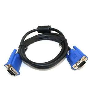   5FT SVGA VGA Monitor M/M Male To Male Extension Cable 