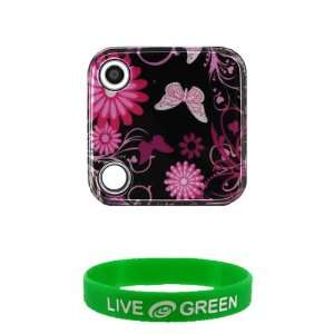  Pink Butterfly Design Snap On Hard Case for Nokia Twist 