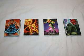 1992 Marvel Masterpieces Complete Set 100 Cards  