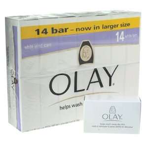 Olay Moisturizing Bar Value Pack, Normal Skin, White, 14 Count