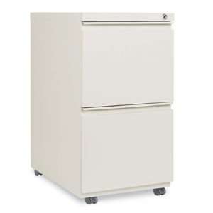   Two Drawer Mobile Pedestal File With Full Length