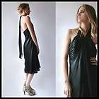 Donna Ricco Silk Chiffon Gown Dress Ivory 6  