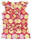 Gymboree Citrus Cooler Ruffle Top Shirt 6 NWT Pink w/ fruit slices