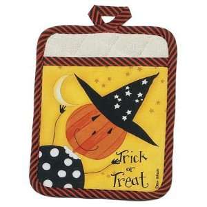 com Trick or Treat Halloween Decor   Kay Dee Designs Pocket Mitt Hot 