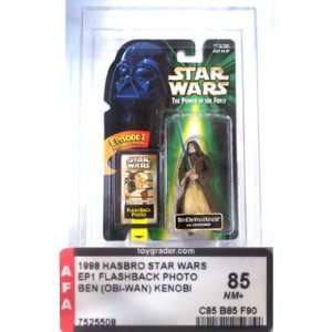   AFA 85 Ben Obi Wan Kenobi with Lightsaber Action Figure Toys & Games