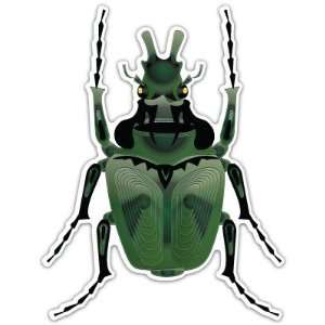  Goliath Beetle Insect Car Bumper Sticker Decal 4.5x3.5 