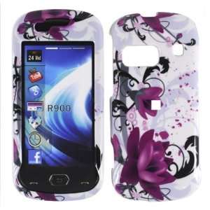 Purple Lily Hard Case Cover for Samsung Craft R900