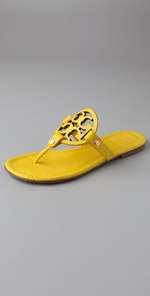 Tory Burch Miller Croc Thong Sandals  