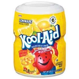Kool Aid Lemonade Mix 20 oz (Pack of 12)  Grocery 