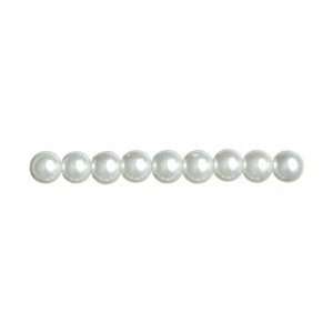  Cousin Beads Jewelry Basics Pearl Beads 6mm 158/Pkg White 