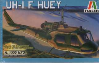 UH 1 F Huey Helicopter   Italeri Model   Scale 172   NEW SEALED BOX 