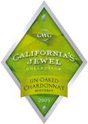 Californias Jewel Un oaked Chardonnay 2005 