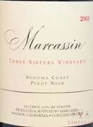 Marcassin Three Sisters Vineyard Pinot Noir 2003 