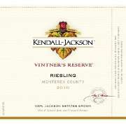 Kendall Jackson Vintners Reserve Riesling 2010 