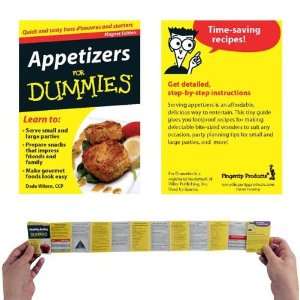 Refrigerator Magnet Book  Appetizers For Dummies Case Pack 10  