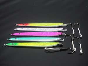 L14 5 x BUTTERFLY Knife Jig Lures 100gm 170mm  