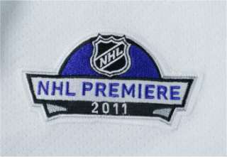 2011 12 ANDREW GORDON Anaheim Ducks Game Worn NHL PREMIERE Finland 
