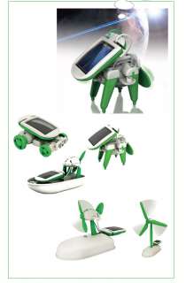 New DIY 6 in 1 Educational Solar Kit Robotikits Toy  
