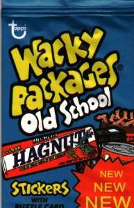 2011 TOPPS WACKY PACKAGES OLD SCHOOL 2 SEALED PACKS BIN  