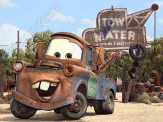 Pixar Cars Tow Mater T  Shirt Iron On Transfer #1  