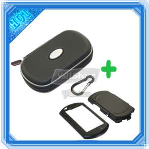 Black Hard Bag +Black Aluminum Case For PSP GO PSPGO  