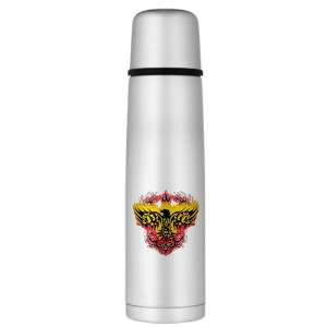  Large Thermos Bottle Tribal Flaming Eagle 