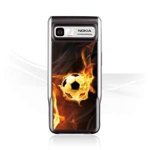  Design Skins for Nokia 3230   Burning Soccer Design Folie 