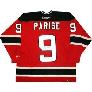 Zach Parise Autographed Uniform   Replica   Autographed NHL Jerseys 