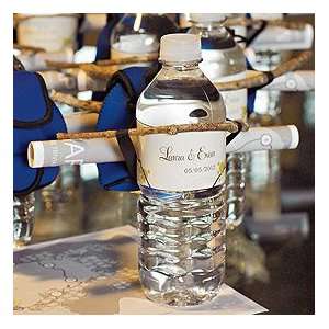  Love Bird Wedding Water Bottles   Personalized Labels 