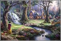Click to Search for Snow White Discovers The Cottage by Thomas Kinkade