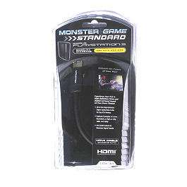 Monster Cable PS3 1080p HDMI Cable 2M (6.5 FT) Playstation 3  