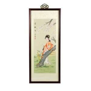  Ravishing Beauty Asian Watercolor Painting