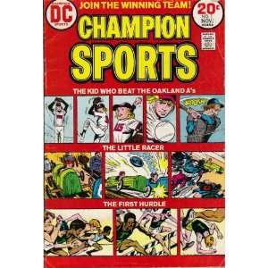  Champion Sports #1 First Issue Comic Book 