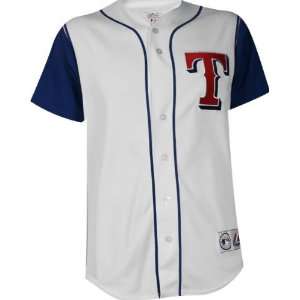  Texas Rangers 2nd White MLB Replica Jersey Sports 