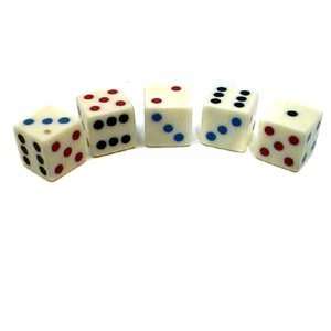  Dice Set of 5, 5/8 (04 0265) Category Party Decorations and Party 
