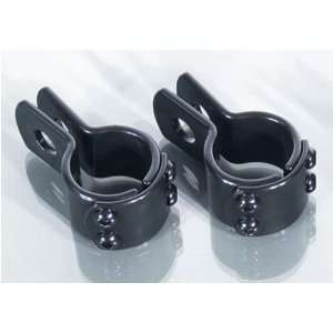  Engine Guard Clamps 1in Black 