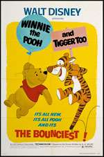 Winnie the Pooh and Tigger Too 1974 Original U.S. One Sheet Movie 