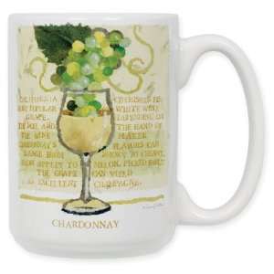 Chardonnay 15 Oz. Ceramic Coffee Mug