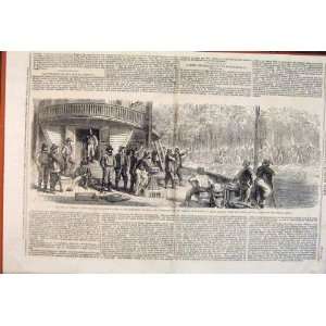   Civil War America Mississippi Federal Transports 1862