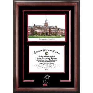 Cincinnati Bearcats Spirit Diploma Frame with Campus Image