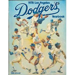  1978 Los Angeles Dodgers Yearbook Sports Collectibles